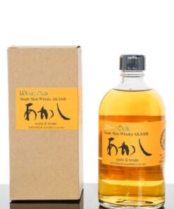 Akashi White Oak 5 Years Old Japanese Single Malt Whisky – First Fill Bourbon Matured (500ml)