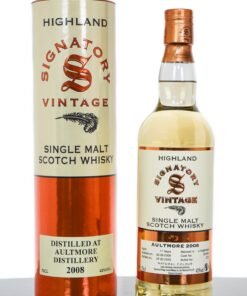 Aultmore 2008 Aged 11 Years Highland Single Malt Scotch Whisky – Signatory Vintage (700ml)