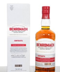 Benromach 2012 Contrasts Peat Smoke Sherry Matured Speyside Single Malt Scotch Whisky (700ml)