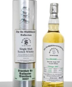 Dailuaine 2007 Aged 12 Years Speyside Single Malt Scotch Whisky – Signatory Vintage (700ml)