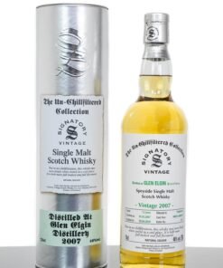 Glen Elgin 2007 Aged 12 Years Speyside Single Malt Scotch Whisky – Signatory Vintage (700ml)