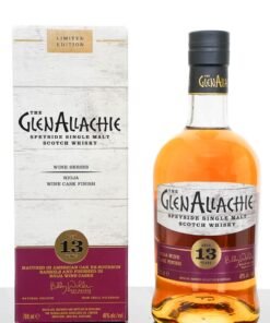 GlenAllachie Aged 13 Years Rioja Wine Cask Finish Single Malt Scotch Whisky (700ml)