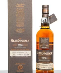 GlenDronach 2008 Aged 12 Years Single Malt Scotch Whisky – Batch 18 Cask No. 8558 (700ml)