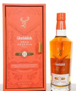 Glenfiddich Aged 21 Years Gran Reserva Rum Cask Finish Single Malt Scotch Whisky (700ml)