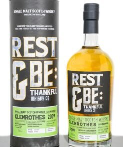 Glenrothes 2009 Aged 10 Years Old Single Malt Scotch Whisky – Rest and Be Thankful (700ml)