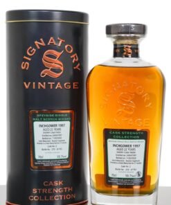 Inchgower 1997 Aged 22 Years Cask Strength Single Malt Scotch Whisky – Signatory Vintage(700ml)
