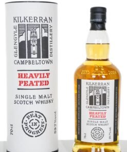 Kilkerran Heavily Peated Campbeltown Single Malt Scotch Whisky – Batch 3 (700ml)