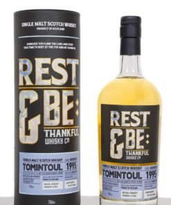 Tomintoul 1995 Aged 22 Years Old Single Malt Scotch Whisky – Rest and be Thankful (700ml)
