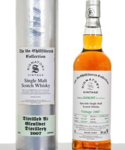 Glenlivet 2007 UCF Aged 12 Years Speyside Single Malt Scotch Whisky – Signatory Vintage (700ml)