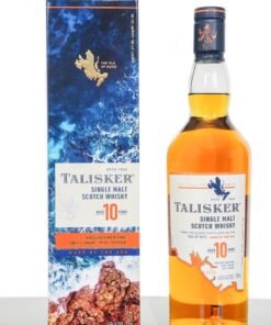 Talisker Aged 10 Years Island Single Malt Scotch Whisky (700ml) – Damaged Packaging