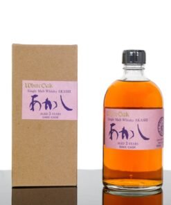 Akashi White Oak Sake Cask Aged 3 Years Japanese Single Malt Whisky (500ml)